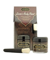 Kama Sutra Lovers Body Paint Dark Chocolate Raspberry - - Massage Oils and Lubricants